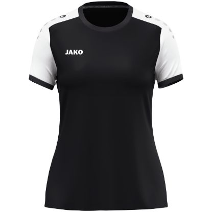 Afbeeldingen van Shirt Dynamic KM damesmaten zwart/wit/antraciet