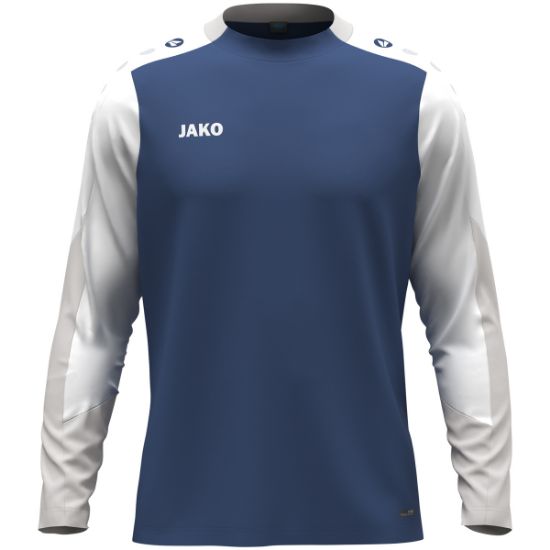 Afbeeldingen van Longsleeve Dynamic nachtblauw/wit/lichtgrijs